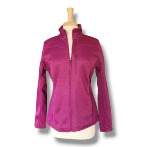 Faded Glory Purple Mid-Weight Front Zip Women's Jacket. Size Large